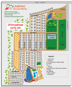 Carte du terrain