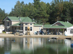 Accueil et lac
